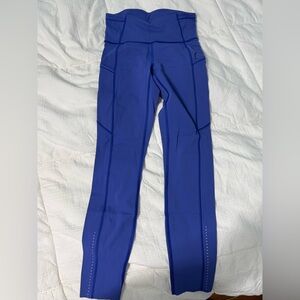 lululemon athletica Blue Leggings